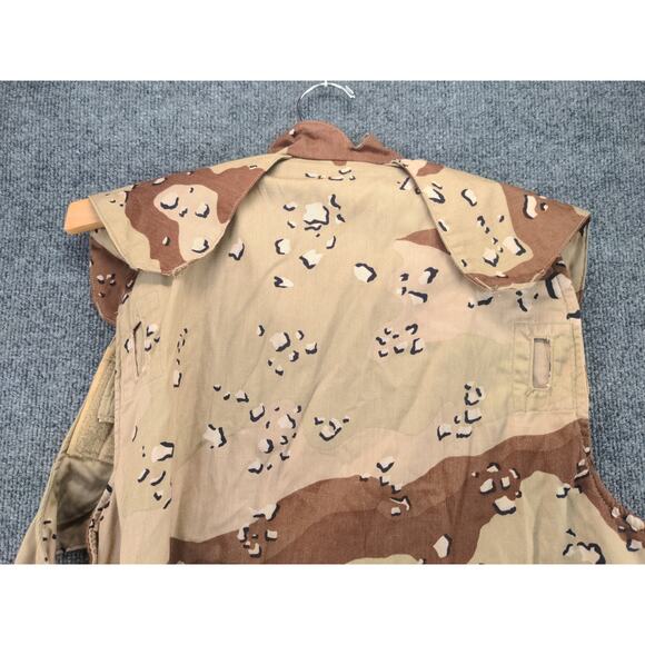 PASGT Vest Cover Desert Camo Size Small & Medium Tan Brown Military - Picture 8 of 11